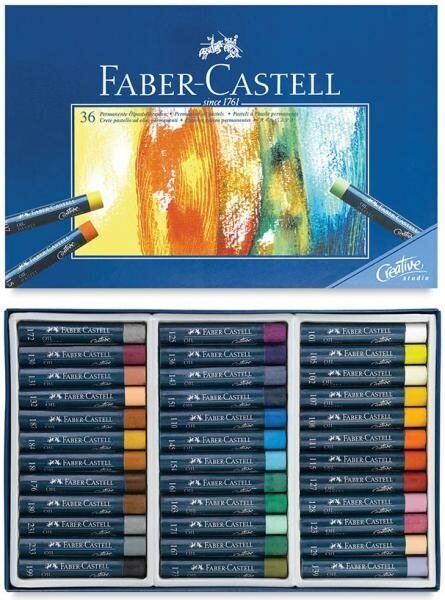 Faber-Castell Набор масляной пастели "Goldfaber", 36 цв.