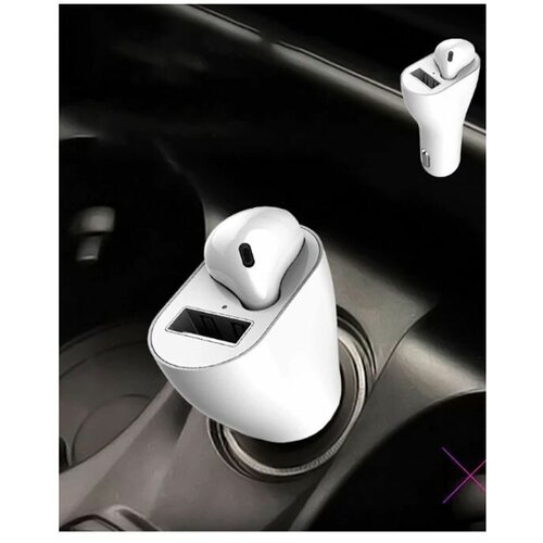 Беспроводной наушник Автомобильная Bluetooth-гарнитура зарядное устройство с наушником 2 в 1 69000₽