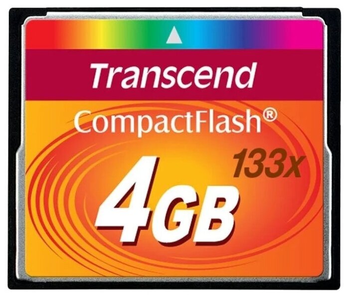 Карта памяти Transcend CF 4GB 133X