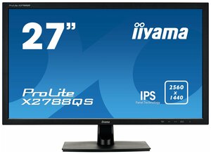 27" Монитор Iiyama ProLite X2788QS-1, 2560x1440, 75 Гц, IPS