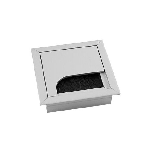 Заглушка кабель-канала 80*80, материал алюминий, производитель GVM, цвет алюминий.