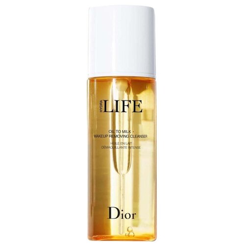 Dior молочко-масло для снятия макияжа Hydra Life Oil To Milk Makeup Removing Cleanser, 200 мл