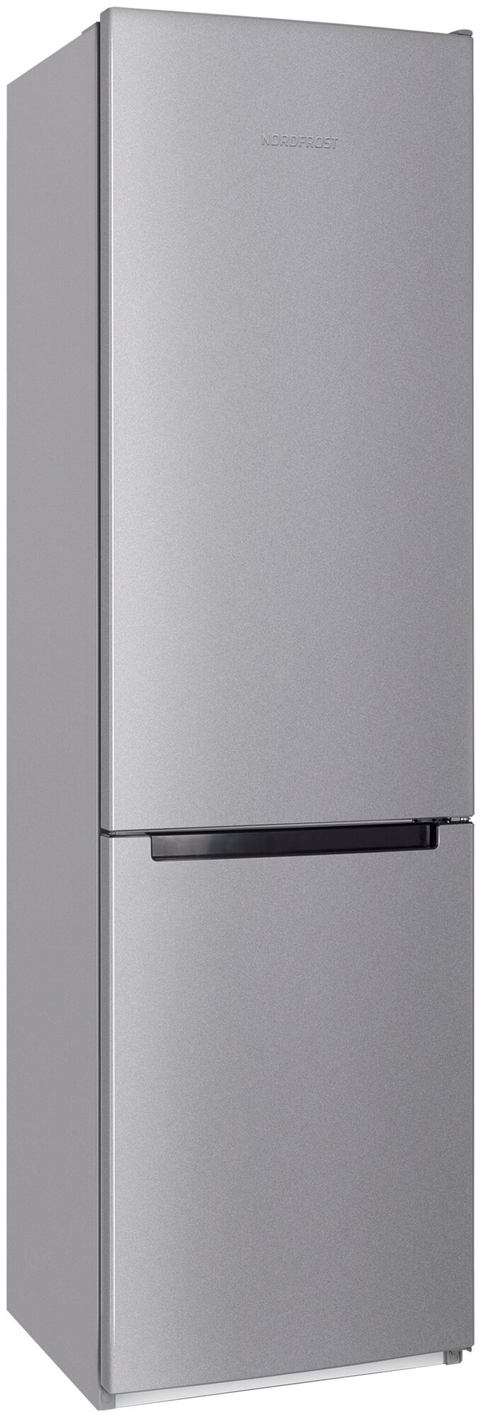 Холодильник NORDFROST NRB 164NF I двухкамерный, серебристый металлик,No Frost в МК, высота 203 см,343 л - фотография № 1