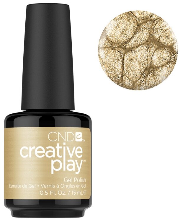 - CND Creative Play Gel Polish, 464, Poppin Bubbly, 15 