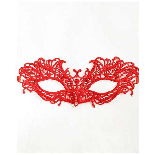 фото Красная кружевная маска classica giacometti