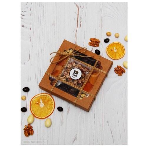 фото Nutsbox / подарочный набор из орехов и сухофруктов / набор № 65 "к чаю"