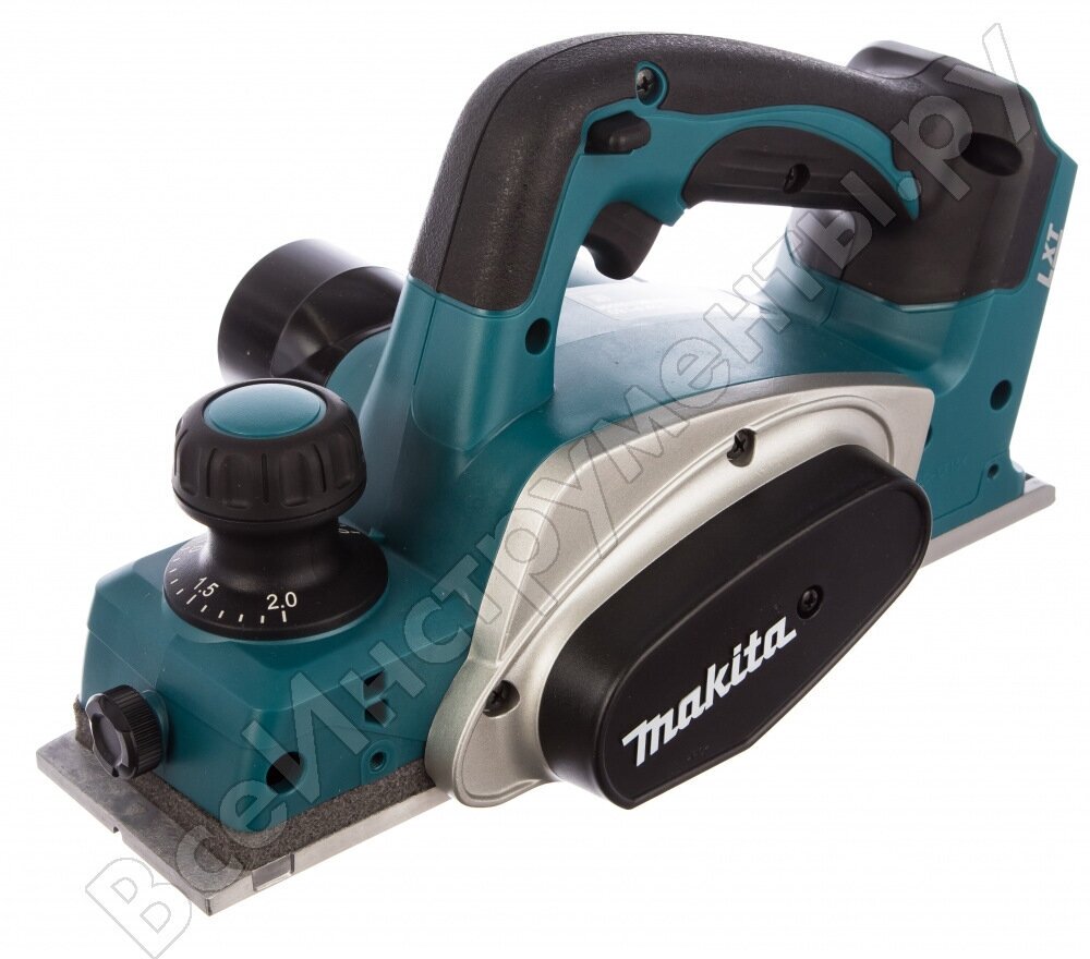 Makita Рубанок DKP180Z поставляется без аккумуляторов