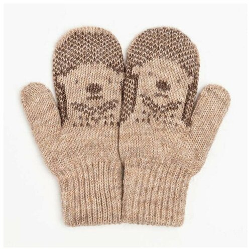 фото Варежки , размер onesize, бежевый нет бренда