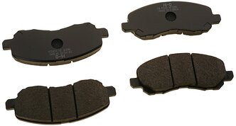 Дисковые тормозные колодки передние SANGSIN BRAKE SP1360 для Mitsubishi Lancer, Mitsubishi Galant (4 шт.)