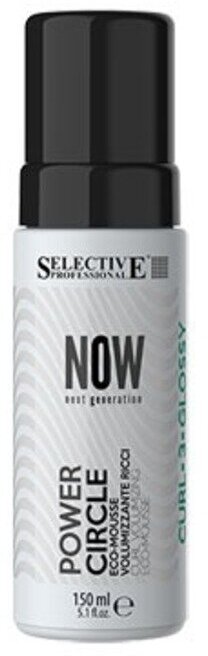 Мусс для создания локонов Selective Professional Now Power circle, 150 мл