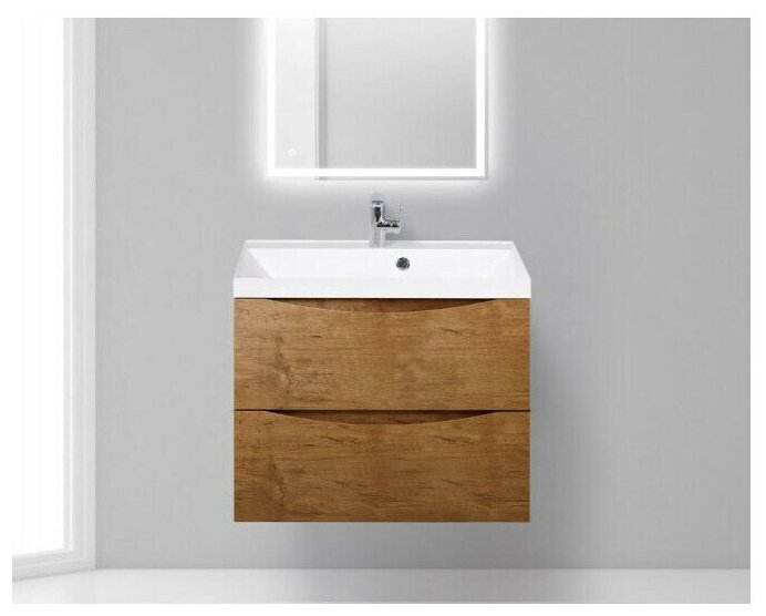 Тумба под раковину BelBagno Marino 70 см MARINO-700-2C-SO-RN-P цвет: rovere nature