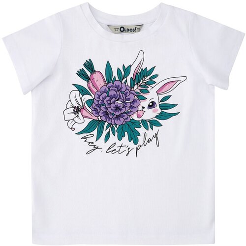 Футболка Oldos, размер 92-52, белый