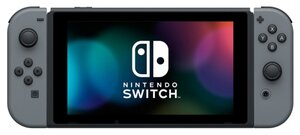 Игровая приставка Nintendo Switch 32 ГБ HDD, без игр, серый