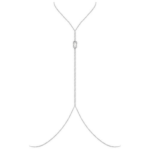 Аксессуар Obsessive Bijou 906 necklace, размер One size, цвет: Серебристый