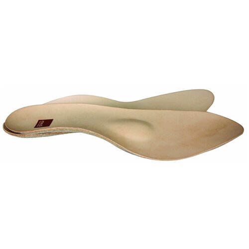 Medi Стельки ортопедические medi foot natural кожаные, р-р: 36, цвет: бежевый