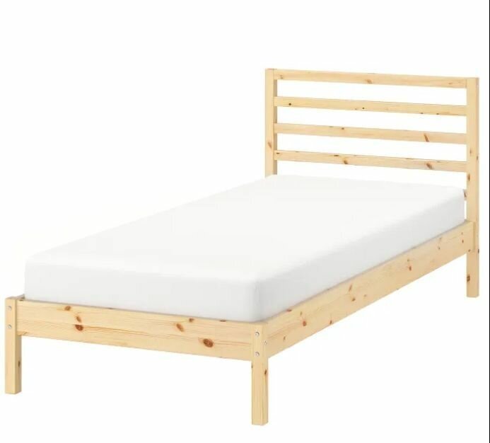 Кровать деревянная IKEA Tarva, сосна, 90*200 см