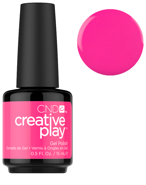 CND Гель-лак Creative Play, 15 мл, #409 Berry Shocking