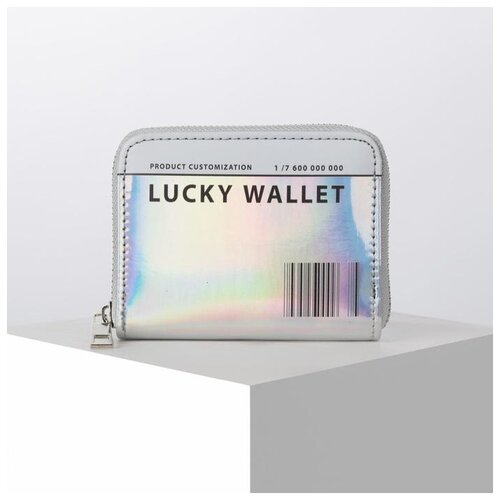 фото Кошелек с голографическим эффектом "lucky wallet", 12.5х9х2 см 5034642 сима-ленд