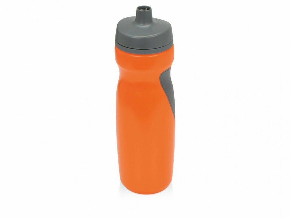 Бутылка спортивная «Flex» 709 мл, оранжевый/серый