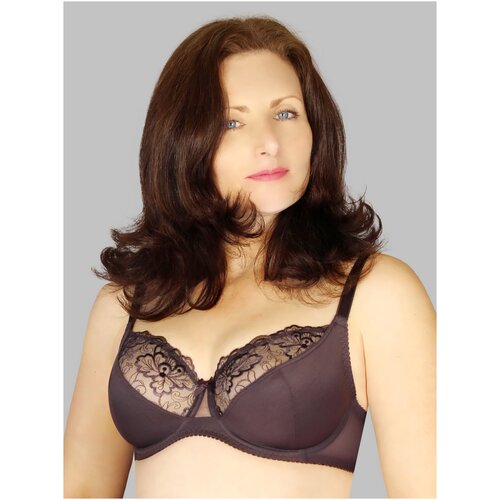 фото Бюстгальтер milavitsa, размер 90h, эспрессо