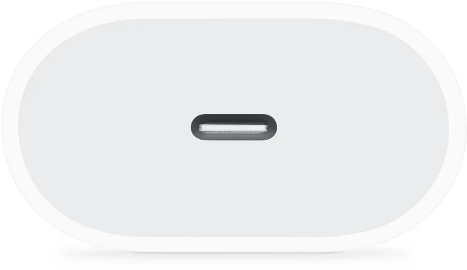 Быстрая зарядка для айфона + кабель в комплекте / Зарядное устройство для всех типов iOS с поддержкой быстрой зарядки / Fast Charging 20W