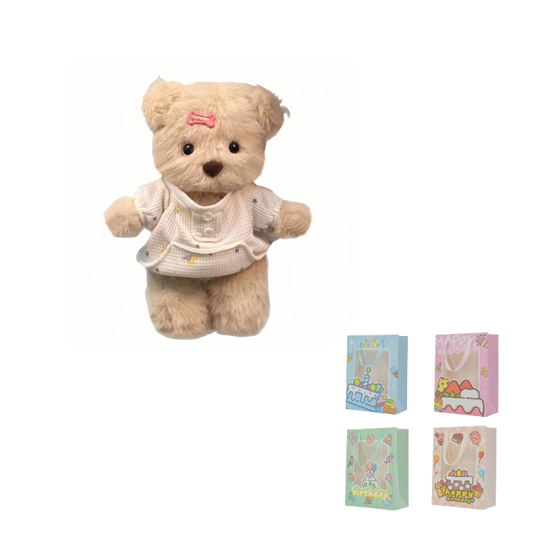 Плюшевый мишка унисекс XIONGJUN, Bear Baby, 28CM EU