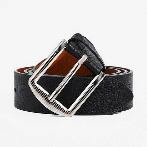 фото Ремень сима-ленд, размер 120, черный сима-лэнд