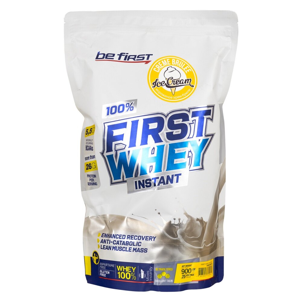 First Whey Instant, 900 г, Vanilla Ice Cream / Ванильное Мороженое