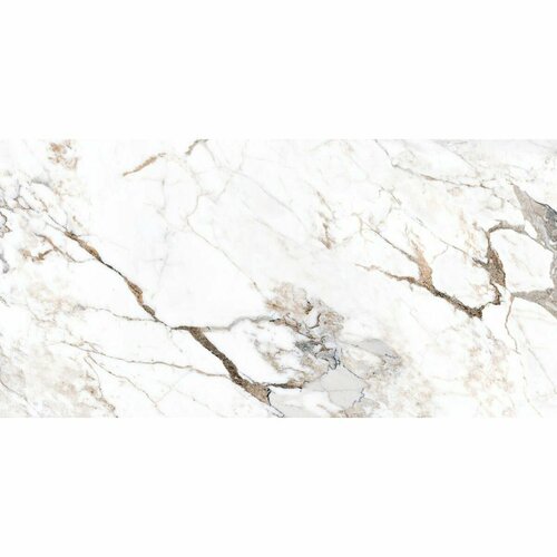 Керамогранит Vitra Marble-х Бреча Капрайа Белый K949747LPR01VTEP 60х120 см (1.44 м2) керамогранит vitra marble x бреча капрайа белый 60х60 см уп 1 44 м2 4 плитки 60х60 см