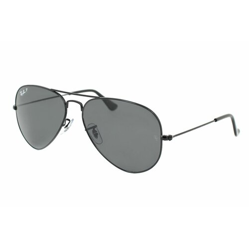 Солнцезащитные очки Ray-Ban, серый солнцезащитные очки ray ban 3025 9192 62 aviator large team wang