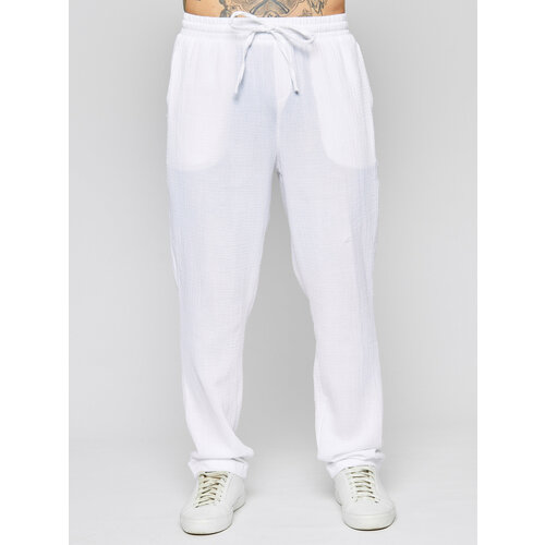 Брюки спортивные джоггеры Fiery Glow, размер 3XL-54/56, белый мужские шорты cczxly 2021 мужские летние модные рабочие брюки свободные уличные прямые повседневные брюки