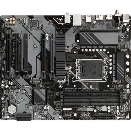 Материнская плата Socket-1700 ATX B760 Gigabyte B760 DS3H AX 4xDDR5 AC97 8ch71 GbLAN RAIDHDMIDP 15505₽