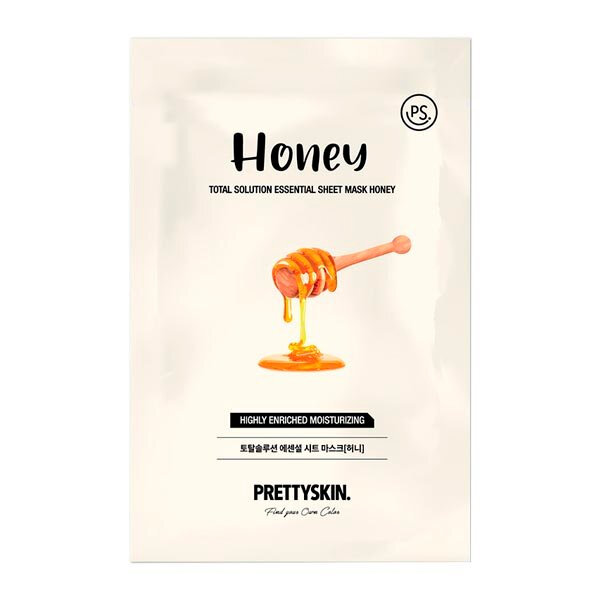 Маска для лица восстанавливающая с экстрактом мёда Prettyskin 23г Prettyskin International Co - фото №2