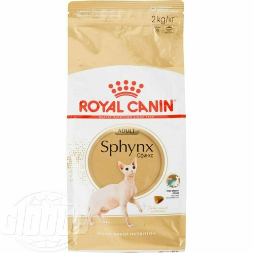 Сухой корм для взрослых кошек старше 12 месяцев породы Сфинкс Royal Canin Adult Sphynx, 2 кг