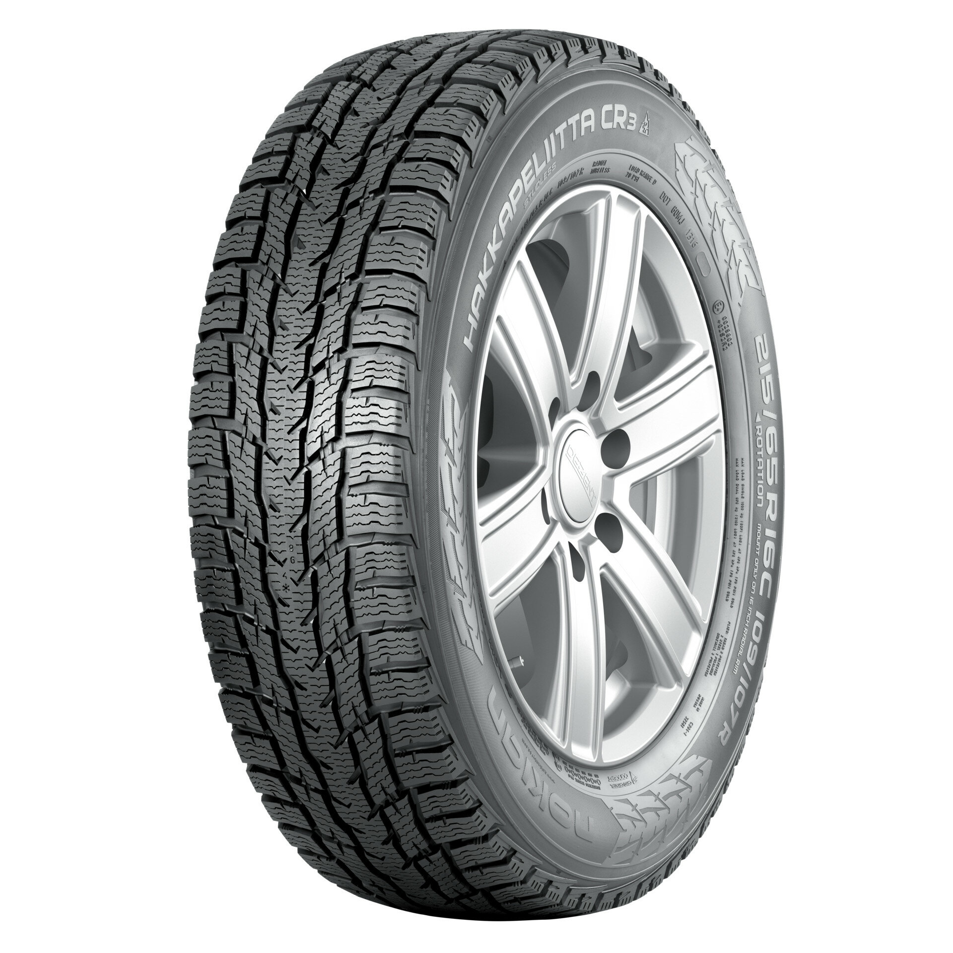 Зимние шины Nokian Tyres Hakkapeliitta CR3 205/65 R16C 107/106R