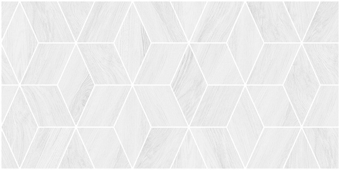 фото Настенная плитка Forest белый рельеф 30x60, 1 уп (11 шт, 1.98 м2)