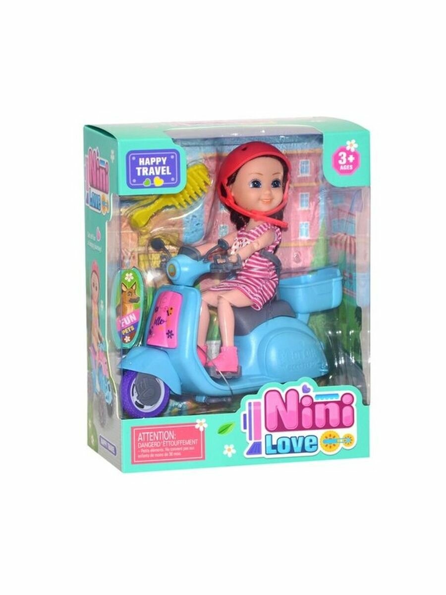 Кукла Nini транспорт скутер