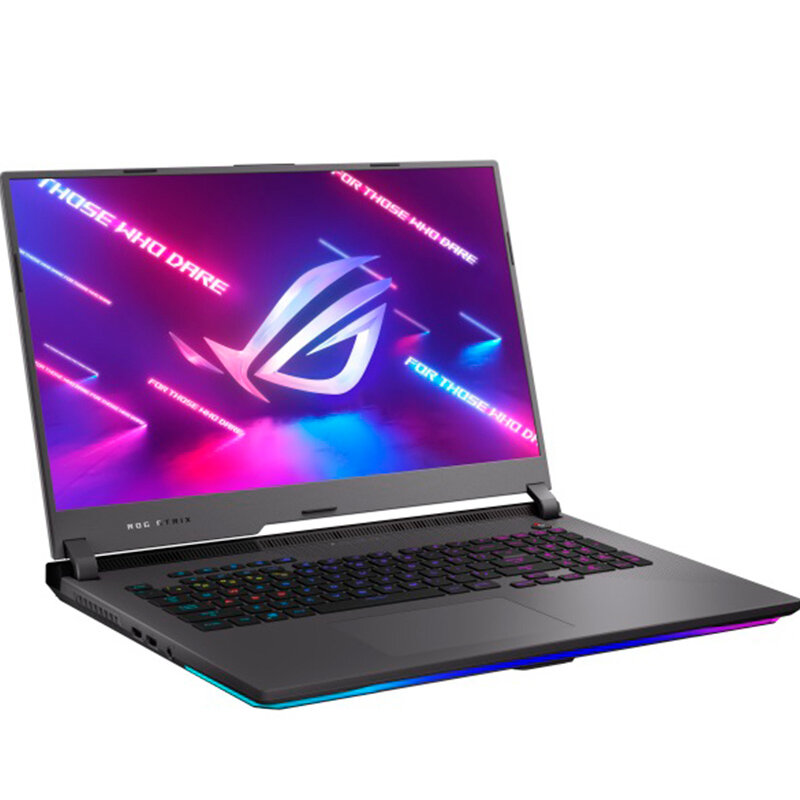 Ноутбук ASUS ROG STRIX G17 G713RM-KH092W 90NR08K4-M00510 (AMD Ryzen 7 6800H 3.2Gh/16384Mb/512Gb SSD/nVidia RTX 3060 6144Mb/Wi-Fi/Bluetooth/Cam/17.3/1920x1080/Windows 11 64-bit)