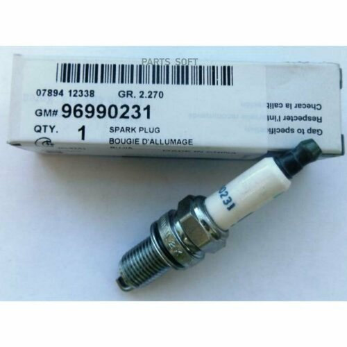 GENERAL MOTORS 96990231 Свеча зажигания CEVROLET Cobalt (13-) (1.5) (16V) OE