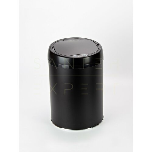 Ведро сенсорное 8 литров H208BP Черное