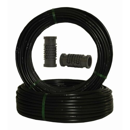 Капельная трубка IRRIGO NO PC некомпенсир,16 мм, 2.0л/ч, шаг 33см, стенка 1.1мм, черная (отрезок 10м.)
