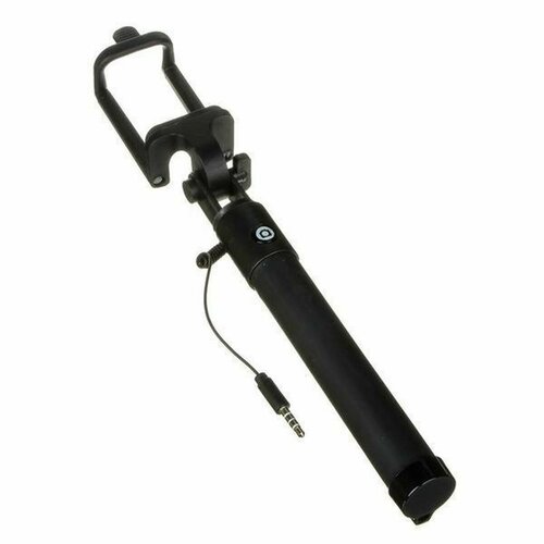 Палка для селфи 18-74см прорезиненная пластик металл черн FORZA 433₽