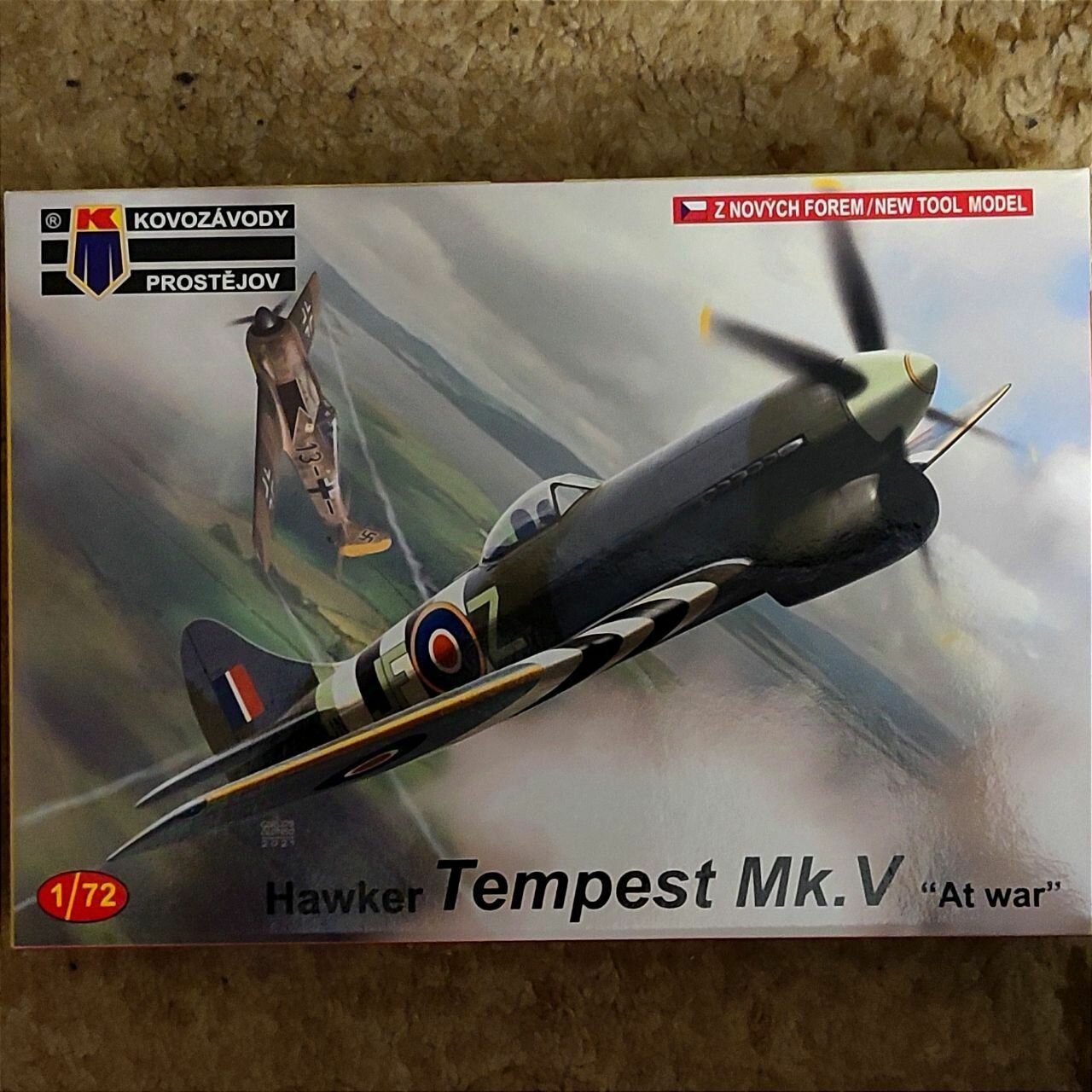 Сборная модель самолета Hawker Tempest Mk.V, KP Models, KPM0252, 1/72