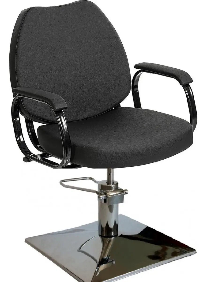 Кресло парикмахерское соло на квадрате