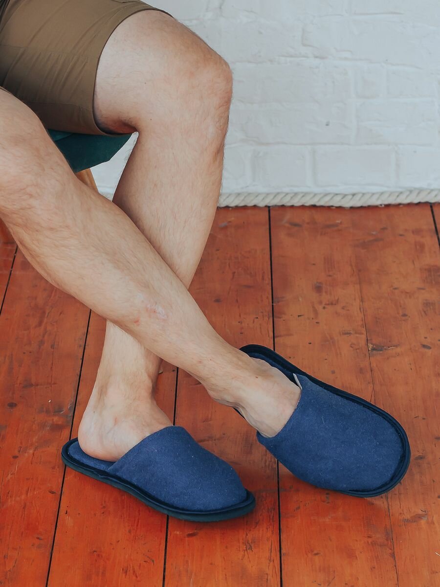 Тапочки ivshoes, размер 44-45, синий