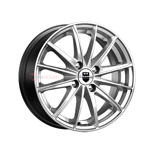 Колесный диск K&K 6x15/4x98 ET35 D58,5 Пойнт Бланк (KC884) Дарк платинум