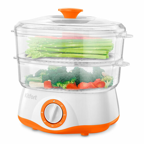 Пароварка Kitfort KT-6452 подарок 2390₽