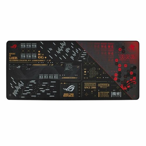 ASUS Игровой коврик для мыши ROG Scabbard II EVA Edition, XL, черный
