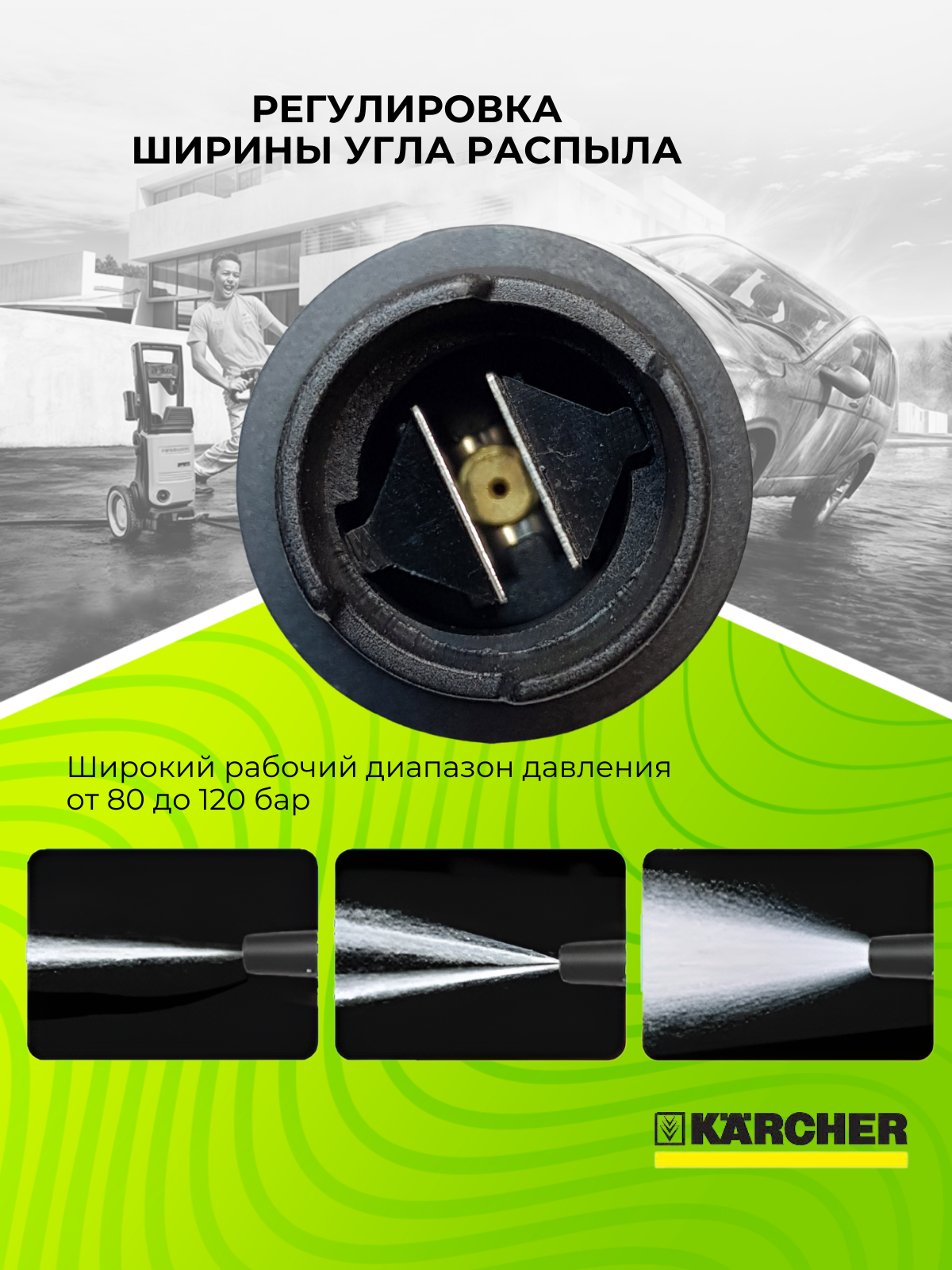 Аксессуары И Запчасти Для Минимоек Пистолет и струйная трубка для Karcher K2, К3, К4, К5