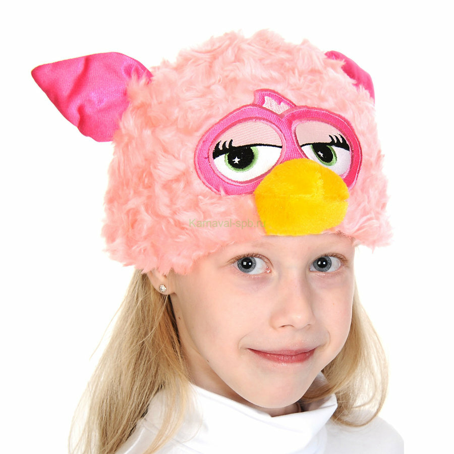 Шапочка Монстрик розовый 4084 53-55см